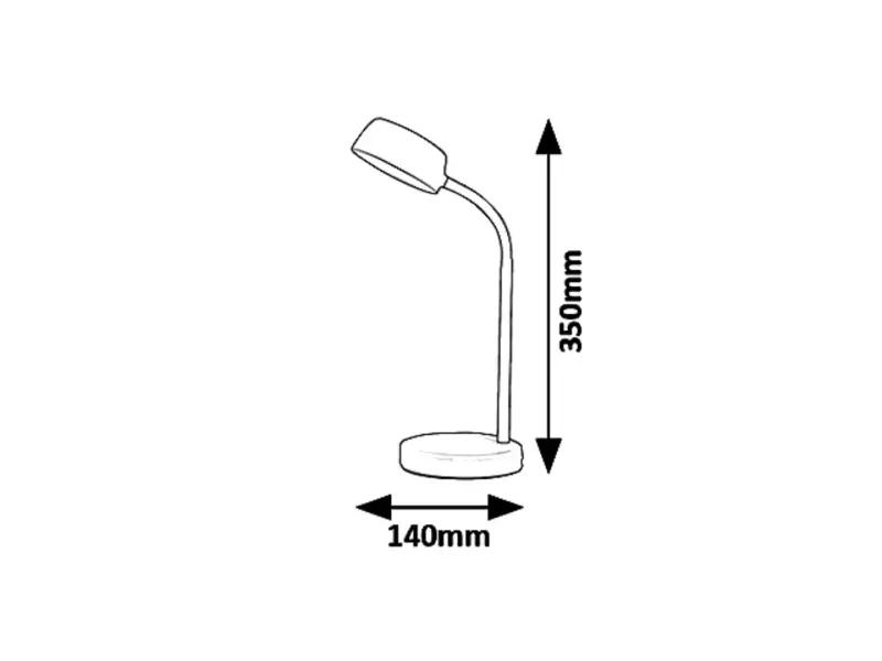 Stolové  svietidlo Rabalux 6778 LED  4,5W 350lm 4000K  230V IP20